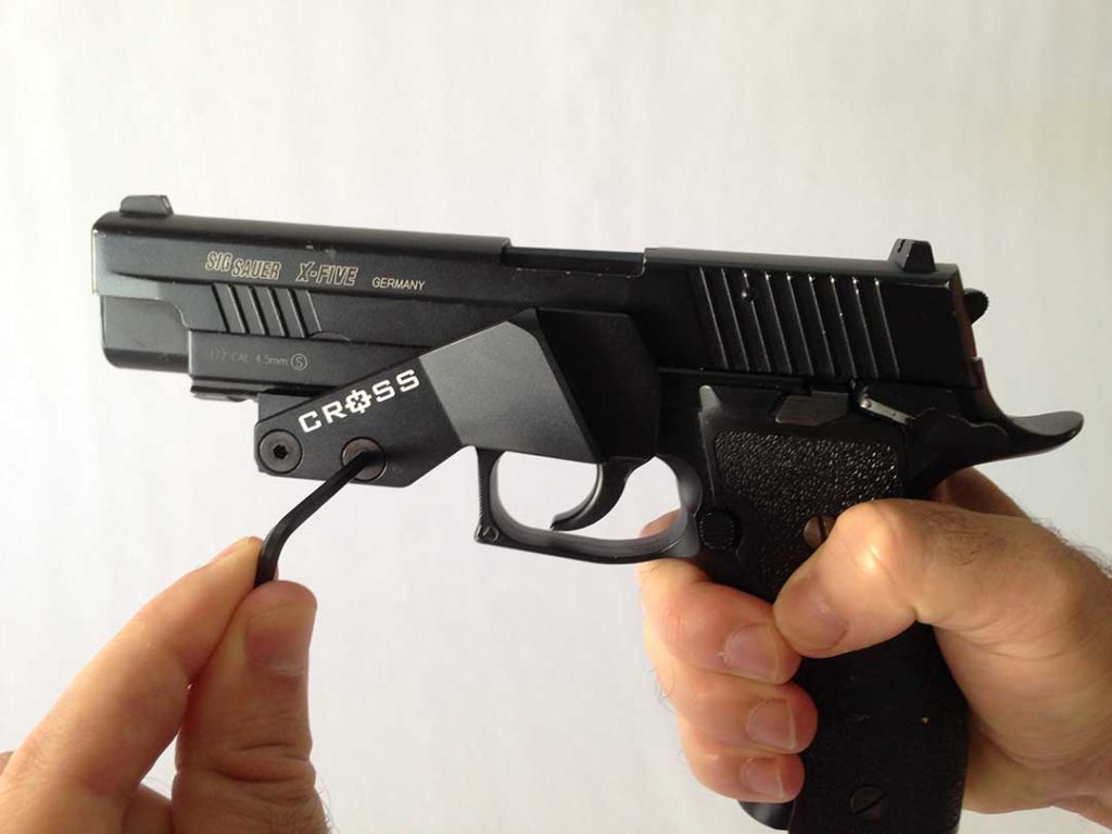 Cross Armory THUMB GRIP TRAINING and COMPETITION Pistol Grip