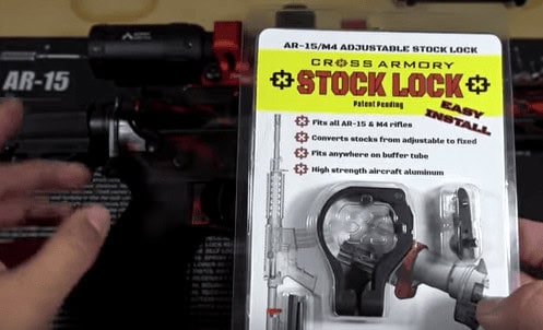 ar-15, stock lock, The Daily Shooter
