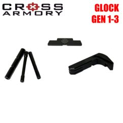 3 piece kit for Glock gen 3 by Cross Armory - BLACK