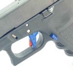 Glock Trigger blue with red