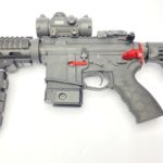 SPECIAL RED AR FIXED MAG ON AR LEFT