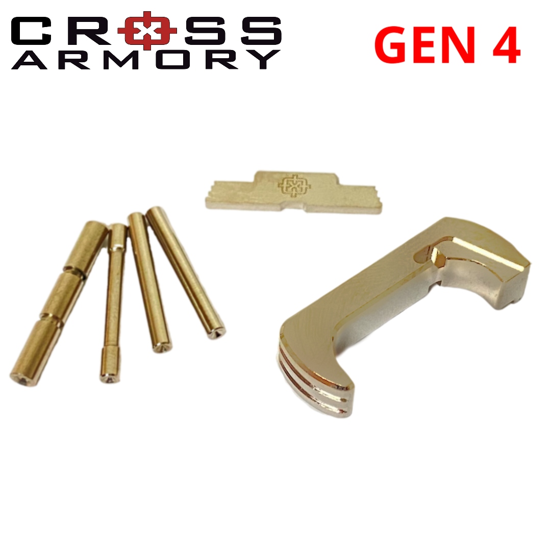 3 Pin Set for Glock Gen 5, Cross Armory Upgraded Parts
