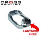 Flared Magwell for Glock Gen 5 by Cross Armory - SILVER