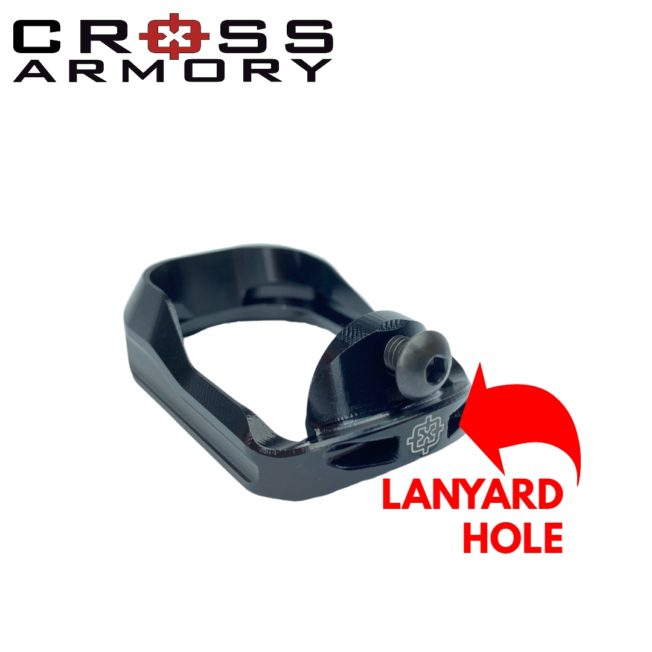 Flared Magwell for Glock Gen 5 by Cross Armory - BLACK 2