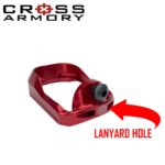 Flared Magwell for Glock Gen 5 by Cross Armory - RED