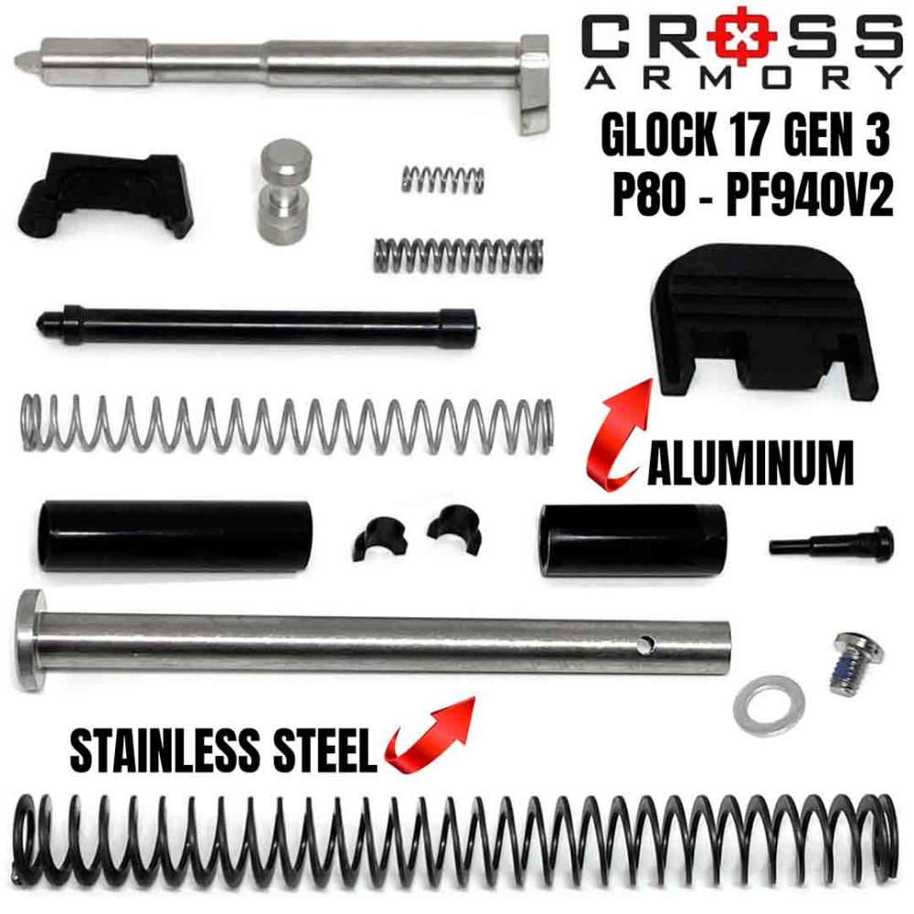 Gen 3 Glock 17 P80 Pf940v2 Upper Parts Kit Glock Parts Cross Armory