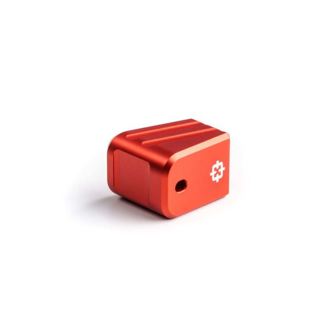 Cross Armory G17 +0 weighted base plate - red 2