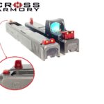 Cross Red Pistol Sights for Glock