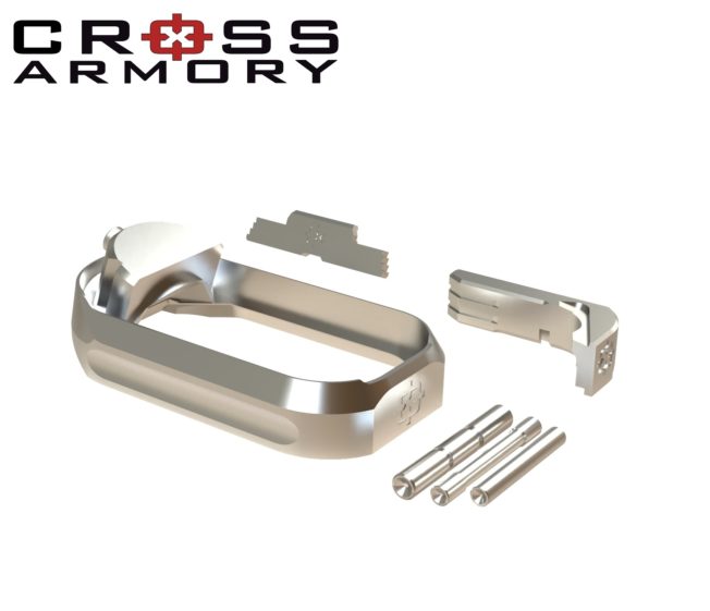 4 Piece Kit for Glock Gen 3 by Cross Armory - silver