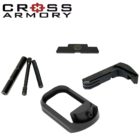 4 Piece Kit for Glock Gen 3 by Cross Armory - black