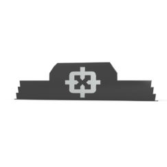 Extended Slide Lock for Glock Gen 1-5 by Cross Armory - Black