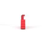 Extended Slide Lock for Glock Gen 1-5 by Cross Armory - Red 2