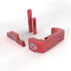 3 Piece Kit for Glock G43 by Cross Armory - RED