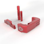 3 Piece Kit for Glock G43 by Cross Armory - RED