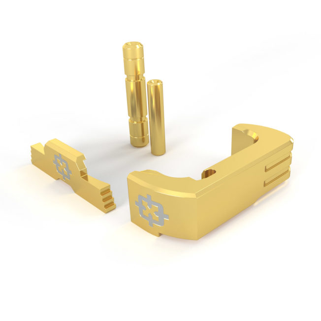 3 Piece Kit for Glock G43 by Cross Armory - GOLD