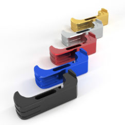 G43 Magazine Catch by Cross Armory - Black Blue Red Silver Gold
