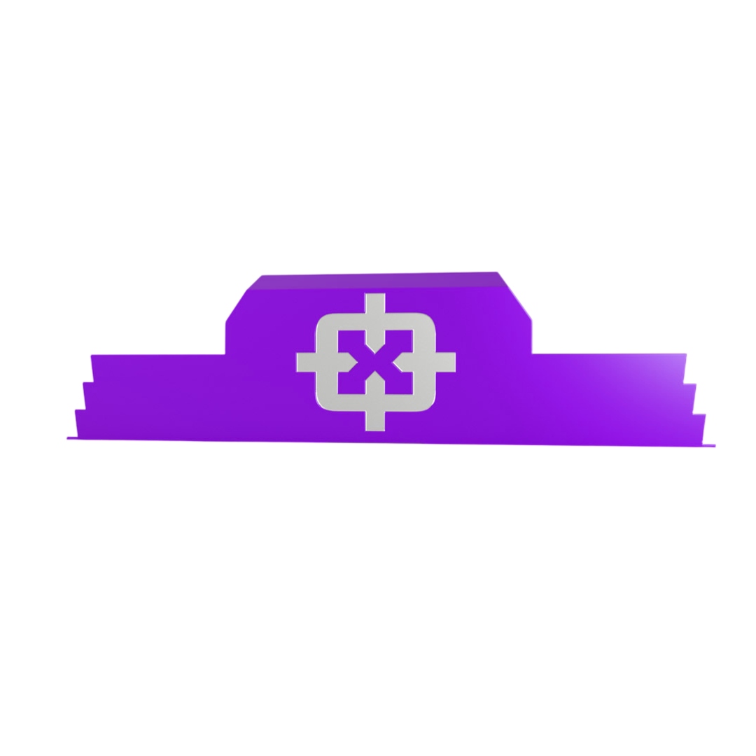 Cross Armory Slide Lock for Glock G43 in purple