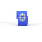 Gen 5 Magazine Catch by Cross Armory - blue 3