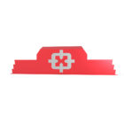 Extended Slide lock for Glock G43 by Cross Armory - RED 1