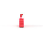 Extended Slide lock for Glock G43 by Cross Armory - RED 2