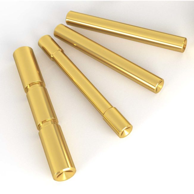 4 Pin Set for P80 by Cross Armory - gold