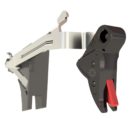 Cross Armory Trigger for Glock Gen 1-3 - Black with RED Safety