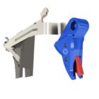 Cross Armory Trigger for Glock Gen 1-3 - Blue with red Safety