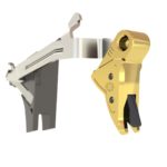 Cross Armory Trigger for Glock Gen 1-3 - gold with black Safety