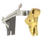 Cross Armory Trigger for Glock Gen 1-3 - gold with black Safety