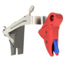 Cross Armory Trigger for Glock Gen 1-3 - red with blue Safety