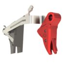 Cross Armory Trigger for Glock Gen 1-3 - red with red Safety
