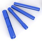 4 Pin Set for P80 by Cross Armory - blue