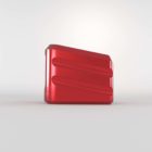 Weighted base plate for Glock G17 G19 by Cross Armory - red 4