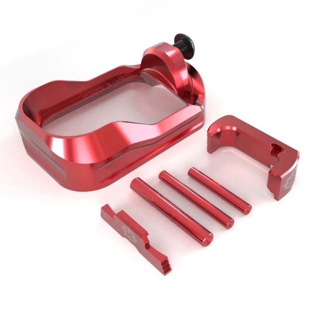 4 Piece Kit for Glock Gen 5 by Cross Armory - red
