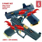 GEN5 G19 SIDE BY SIDE 5 PART KIT GLOCK GOLD