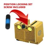 GOLD FIBER SIGHT WITH LOCKING SET SCREW CROSS ARMORY