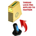 THREAD LOCK ON FASTNER GOLD FIBER SIGHT CROSS ARMORY