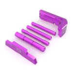 3 Piece Kit for P80 by Cross Armory - purple