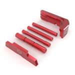 3 Piece Kit for P80 by Cross Armory - red
