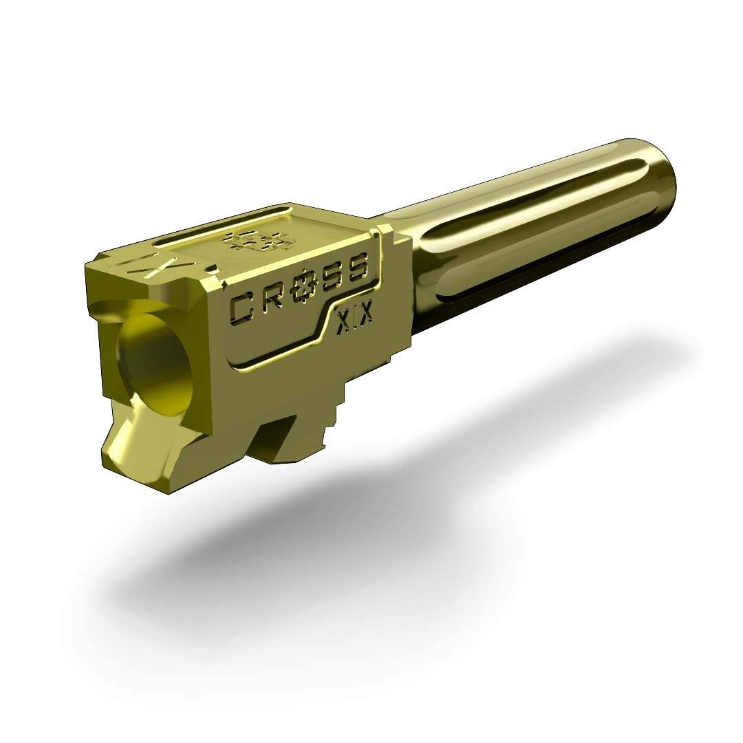 LEGION Barrell for Glock G19 by Cross Armory - GOLD