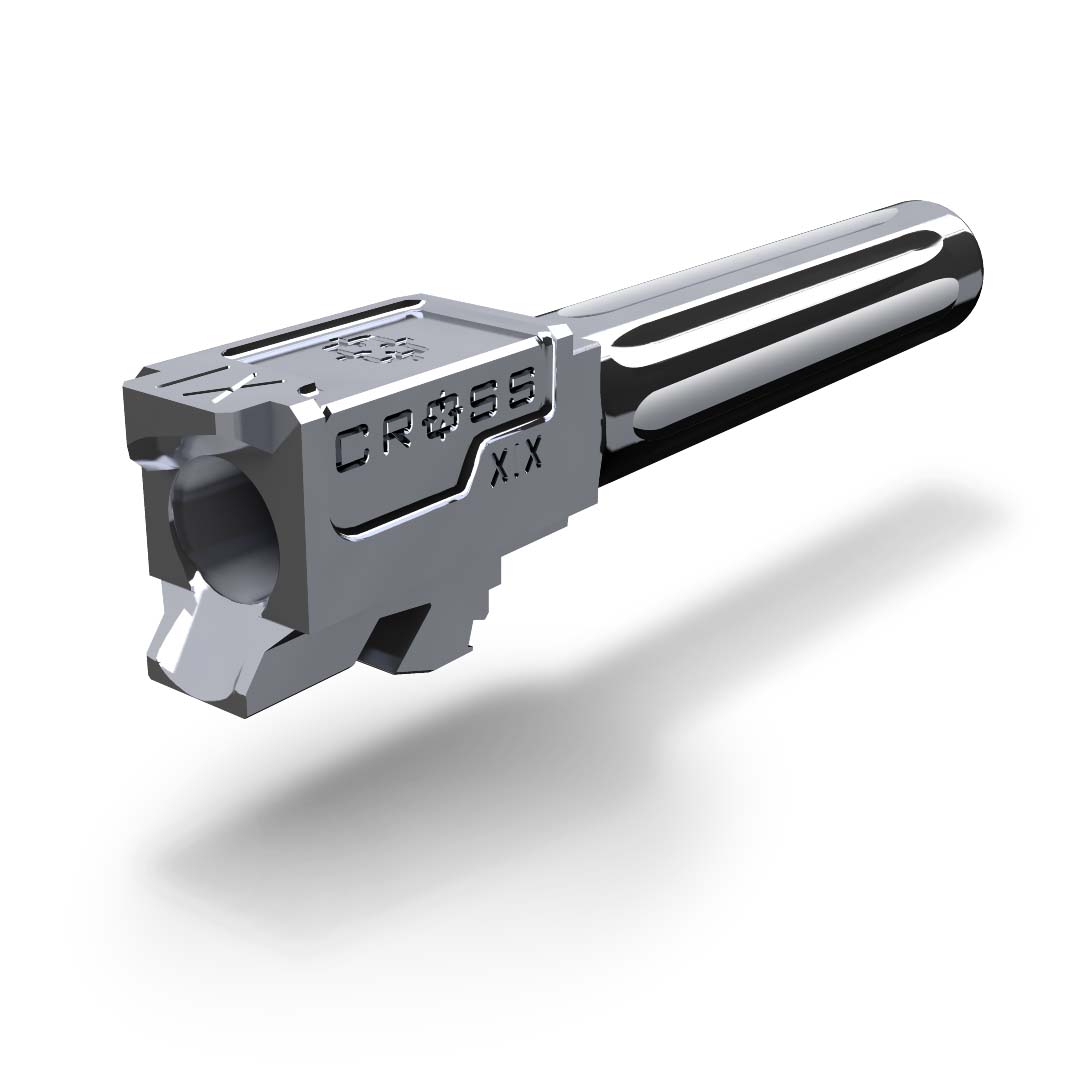 LEGION Barrell for Glock G19 by Cross Armory - SILVER