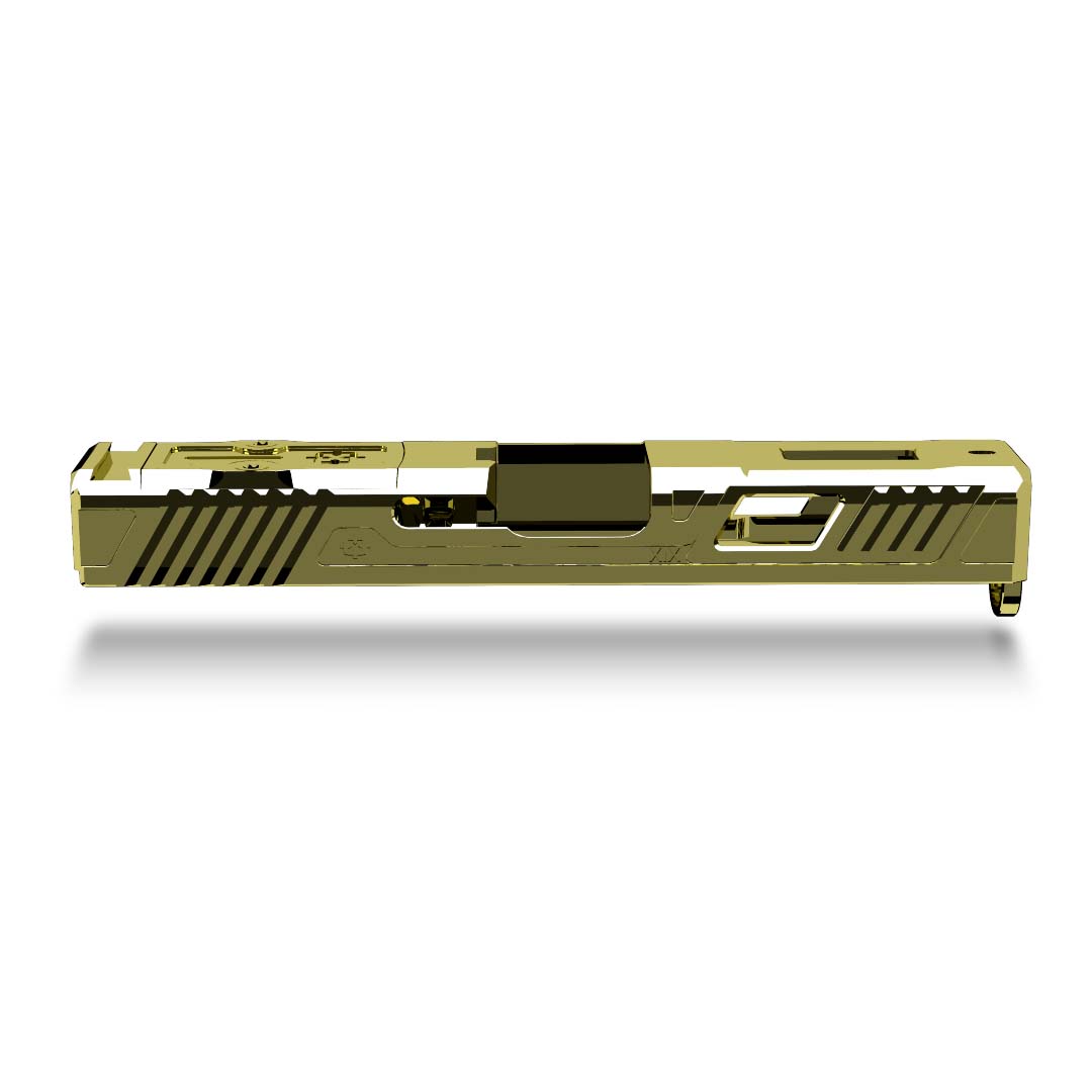 LEGION Slide for Glock G19 by Cross Armory - GOLD2
