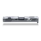 LEGION Slide for Glock G19 by Cross Armory - SILVER2