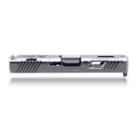 LEGION Slide for Glock G19 by Cross Armory - SILVER2