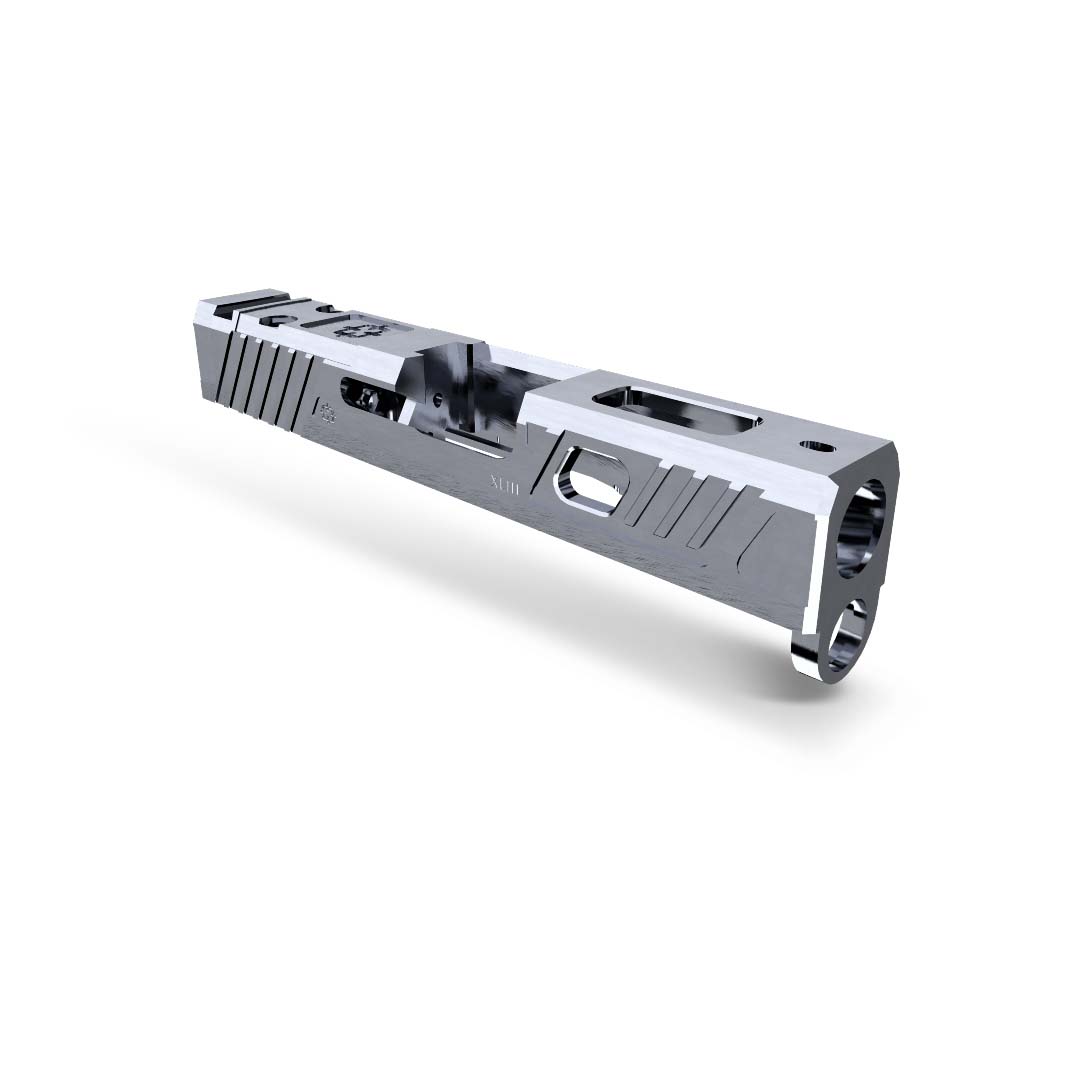 LEGION Series Glock G43 Slide by Cross Armory - SILVER3