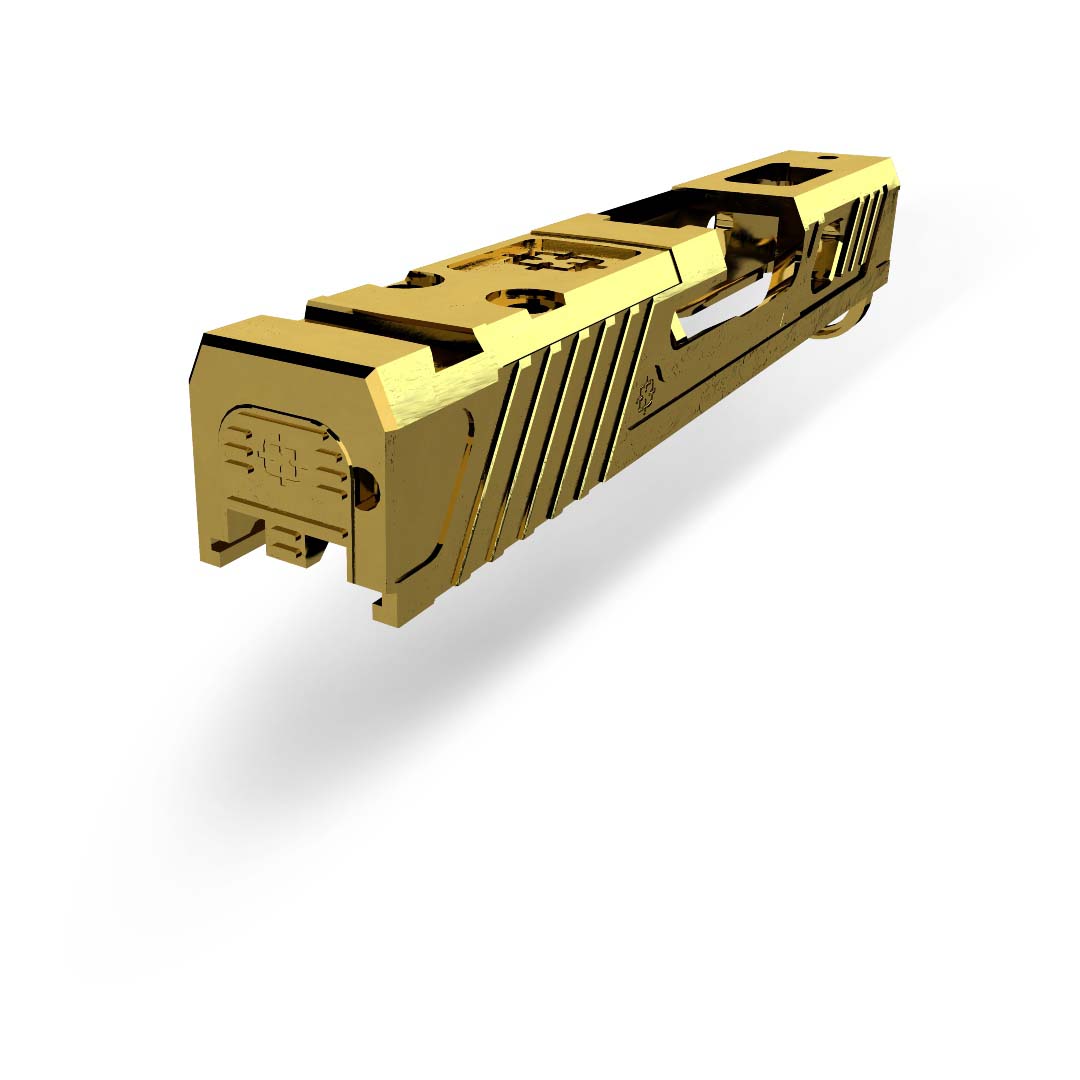 LEGION Series Glock G43 Slide by Cross Armory - GOLD