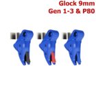 BLUE Glock Trigger Upgrades by Cross Armory