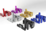 3 Piece Kit for Glock G43 – 2 Pin Set – magazine Catch – Slide Lock – by Cross Armory