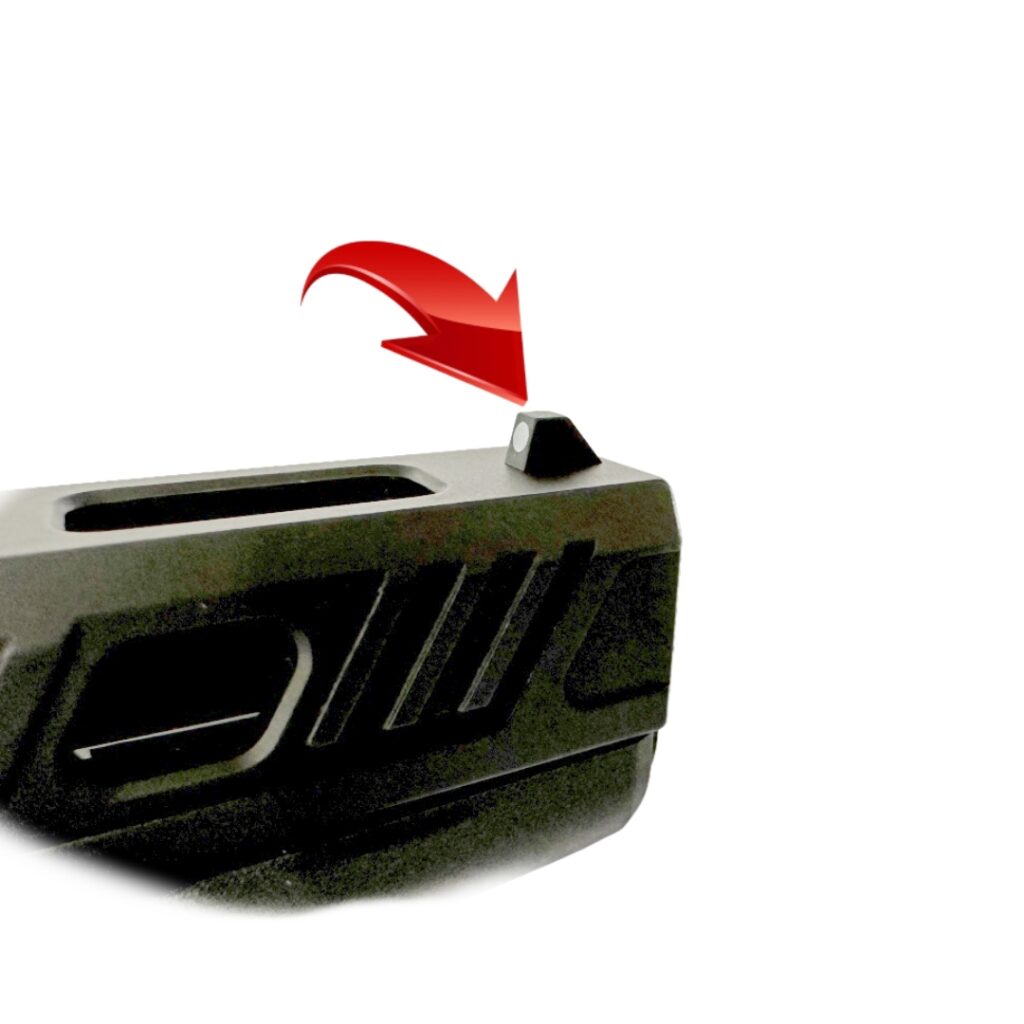 Polymer Suppressor Sights Glock Compact Slim Line Frame