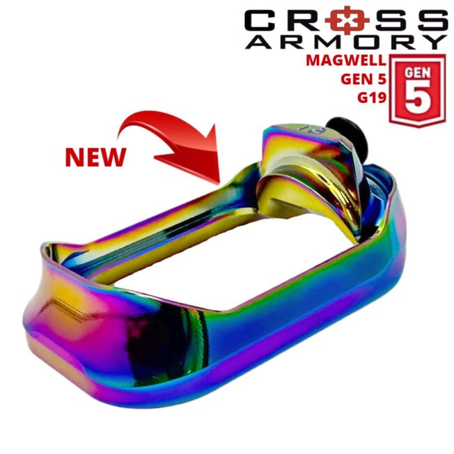 GEN5 G19 GLOCK MAGWELL RAINBOW CROSS ARMORY